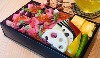 黒毛和牛ローストビーフ重